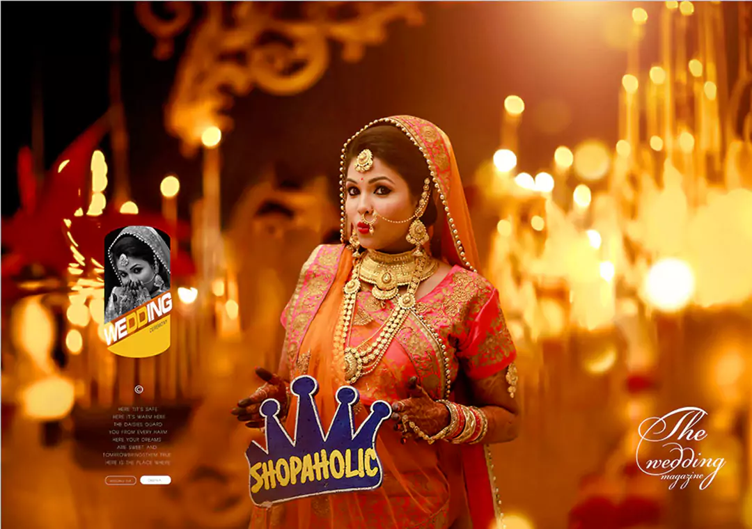 Bride Groom portrait DM photo album